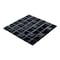 Andova Tiles Novo 2 x 2 Beveled Glass Grid Mosaic Wall Tile SAM-ANDNOV110 - alternate 1